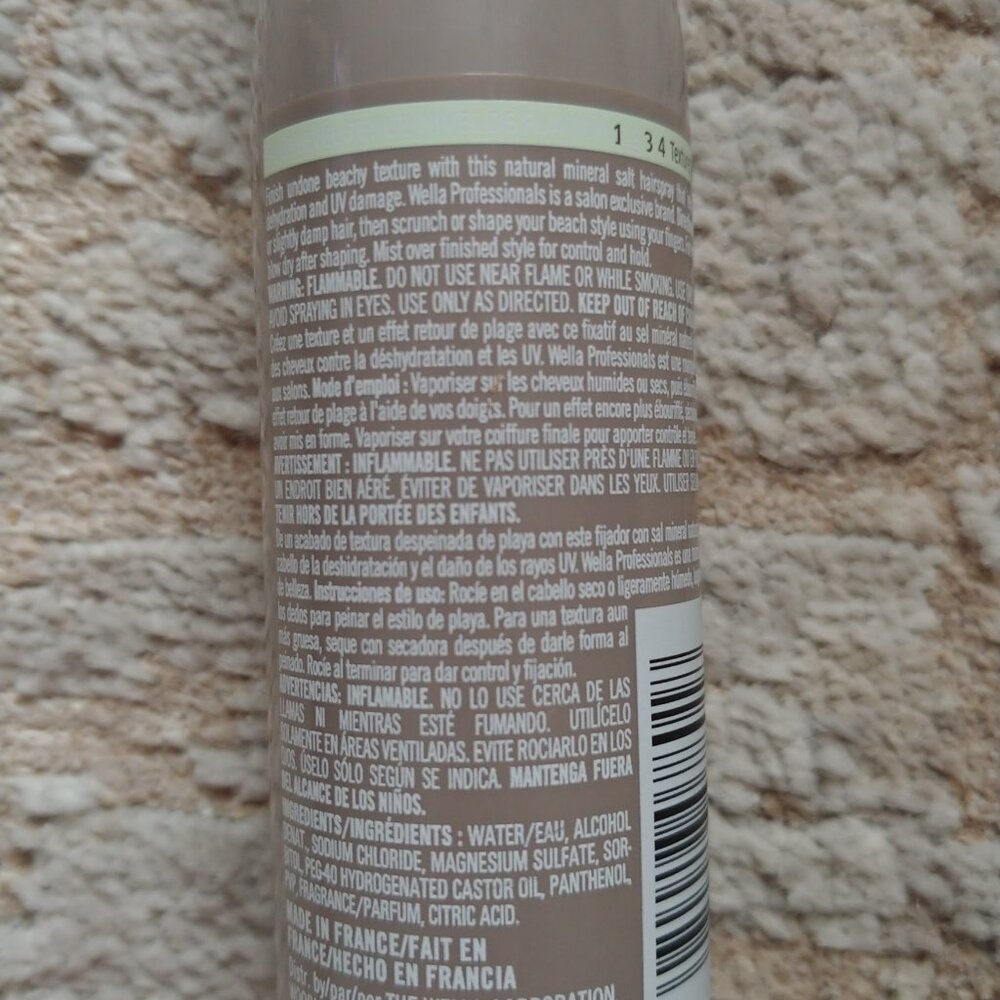 Wella Ocean Spritz salt hairspray for beach texture - Picture 2 of 6